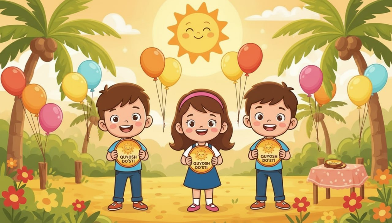 Quyosh do‘stlari – mukofot va bayram sahnasi