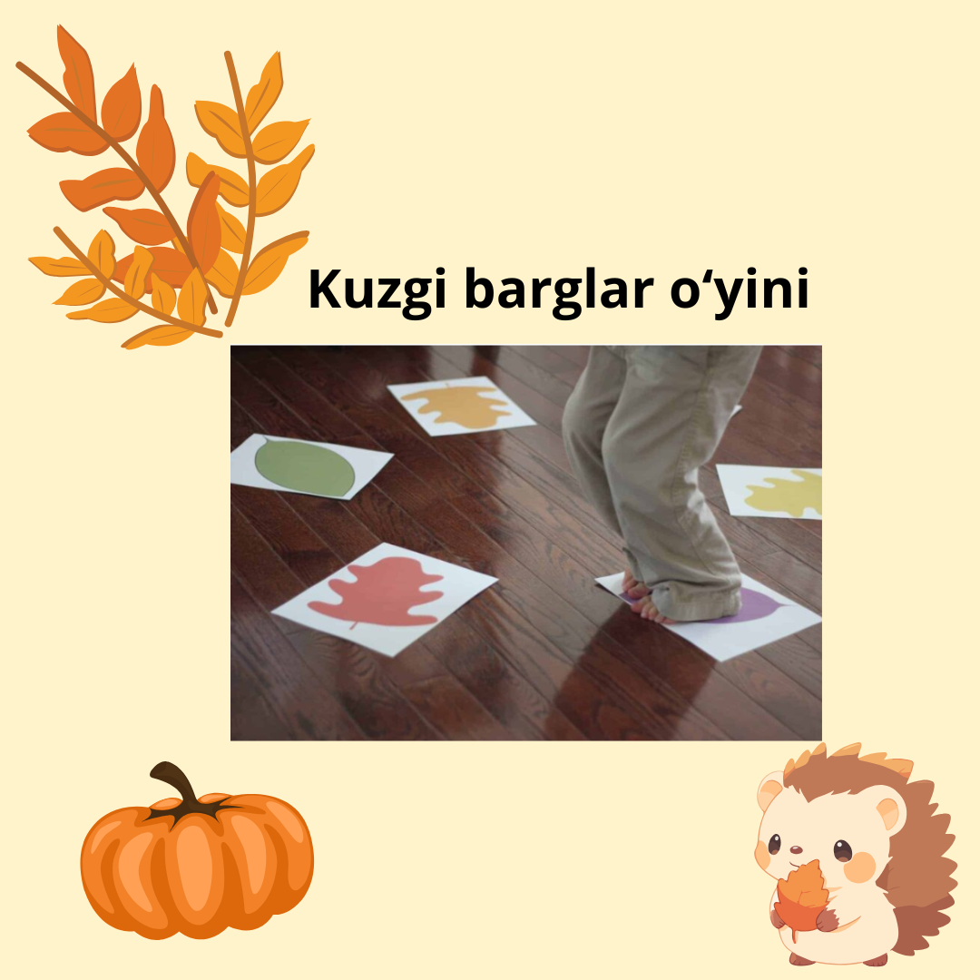 "Kuzgi ranglar" o'yini