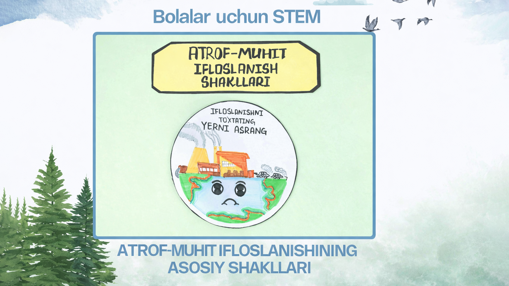 Atrof-muhit ifloslanishining asosiy shakllari